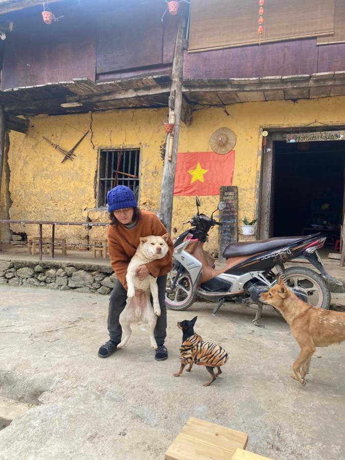 Homie House Thien Huong - Traditional Home Dong Van  Kültér fotó